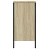 vidaXL Waschbeckenunterschrank Sonoma-Eiche 60x30x60 cm Holzwerkstoff
