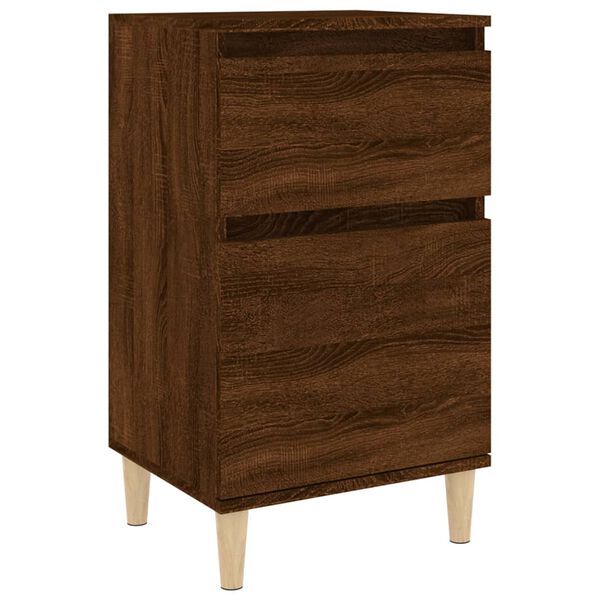 vidaXL Nachttisch Braun Eichen-Optik 40x35x70 cm