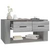 vidaXL Couchtisch Grau Sonoma 80x50x40 cm Holzwerkstoff