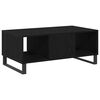 vidaXL Couchtisch Schwarz Eichen-Optik 90 x 50 x 36,5 cm Holzwerkstoff