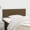 vidaXL Kopfteil Dunkelbraun 100x5x78/88 cm Stoff