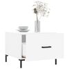 vidaXL Couchtisch Wei&szlig; 50x50x40 cm Holzwerkstoff