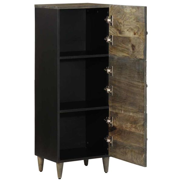 vidaXL Highboard 40x33x110 cm Massivholz Mango