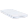 vidaXL Matratze Wei&szlig; 70 x 200 cm Jacquard-Stoff