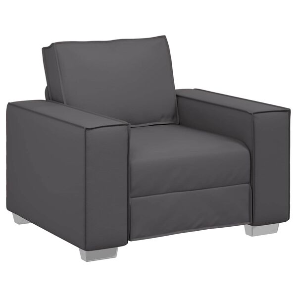 vidaXL Sofa Grau 99 x 78 x 84 cm Stoff