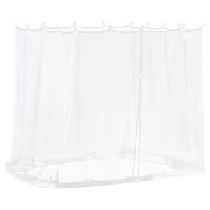 vidaXL Moskito-Netz f&uuml;r Pavillon 220 Maschen Wei&szlig; 2 x 2 x 2 m