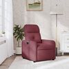 vidaXL Relaxsessel Weinrot Stoff