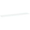 vidaXL B&uuml;cherregal-Bretter 4 Stk. Wei&szlig; 60x10x1,5 cm Holzwerkstoff