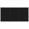 vidaXL Garten Essgruppe 5 pcs Grau Poly-Rattan