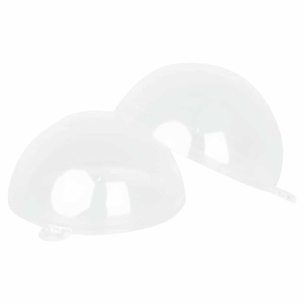vidaXL Weihnachtskugel-Set 100 pcs Transparent &Oslash; 10 cm Kunststoff