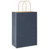 vidaXL Papiertragetaschen 50 Stk. mit Henkeln Blau 21x11x31 cm