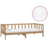 vidaXL Tagesbett mit Matratze 90x200 cm Honigbraun Massivholz Kiefer