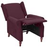 vidaXL Relaxsessel Lila Stoff