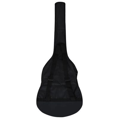 vidaXL Gitarrentasche für 4/4 Klassikgitarre Schwarz 100x37 cm Stoff