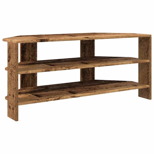 vidaXL EckTVSchrank Altholz 102x40,5x45cm Holzwerkstoff