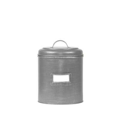 LABEL51 Aufbewahrungsbehälter 18x18x24 cm L Antik-Grau