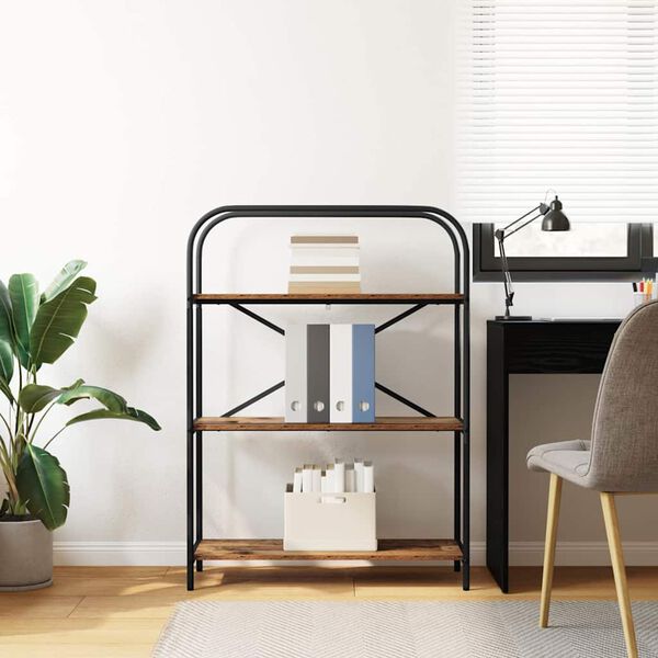 vidaXL B&uuml;cherregal Altholz 80 x 30 x 109 cm Holzwerkstoff