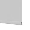 vidaXL Verdunkelungsrollo Hellgrau 90x230 cm Stoffbreite 85,7 cm