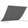 vidaXL Markise Einziehbar Anthrazit 200x150 cm Stoff und Stahl