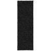 vidaXL Shaggy-Teppich PAMPLONA Hochflor Modern Schwarz 80x250 cm