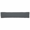 vidaXL Palettenkissen Anthrazit 200 x 40 x 8 cm Oxford-Stoff