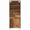 vidaXL Highboard Altholz 69,5 x 34 x 180 cm Holzwerkstoff