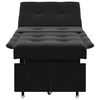 vidaXL Schlafsofa Schwarz 194 x 67 x 82 cm Samt