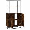 vidaXL Highboard R&auml;uchereiche 68x35x139 cm Holzwerkstoff und Metall