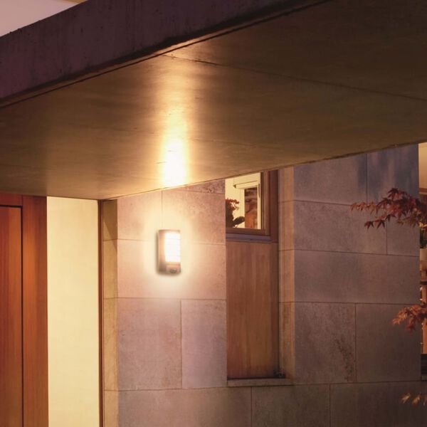 Steinel Sensor-Au&szlig;enleuchte L12 Anthrazit