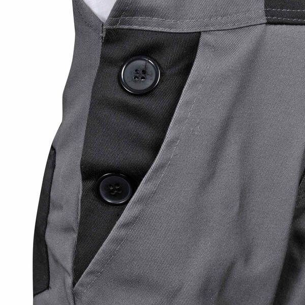 vidaXL Latzhose Grau 98 / 104
