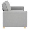 vidaXL 2-Sitzer Sofa Wolkengrau 180x78x84 cm Stoff