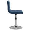 vidaXL Barhocker Blau Samt