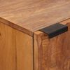 vidaXL Highboard mit T&uuml;r Akazienbraune Oberfl&auml;che 40 x 33 x 110 cm