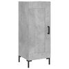 vidaXL Highboard Betongrau 34,5x34x180 cm Holzwerkstoff
