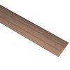 vidaXL &Uuml;bergangsprofil 5 Stk. Aluminium 90 cm Braun