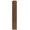 vidaXL Schuhschrank Braun Eichen-Optik 59x17x108 cm Holzwerkstoff