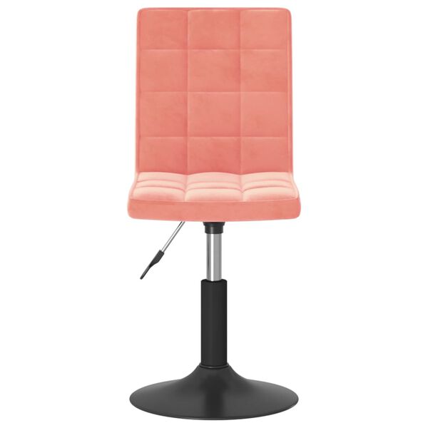 vidaXL Barhocker Rosa Samt
