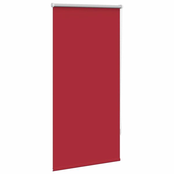 vidaXL Verdunkelungsrollo 64,4 x 120 cm, Stoffbreite 60 cm, Rot