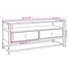 vidaXL TV-Schrank Schwarz 100x35x45 cm Holzwerkstoff