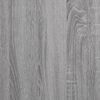 vidaXL B&uuml;cherregal Grau Sonoma 97,5x29,5x100 cm Holzwerkstoff