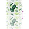 vidaXL Duschrollo mit Kassette 120x240 cm Stoffbreite 116 cm