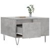 vidaXL Couchtisch Betongrau 55x55x36,5 cm Holzwerkstoff