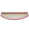 vidaXL Stufenmatten 15 Stk. 65x24x4 cm Rot Halbrund Gro&szlig;