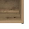vidaXL TV-Schrankset Wandmontiert 2 pcs Artisan-Eiche 107 x 35 x 37 cm