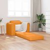 vidaXL Schlafsofa Dunkelgelb 98 x 71 x 83 cm Stoff