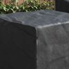 vidaXL M&ouml;belbezug Uni Schwarz 64 x 64 x 65 cm 420D Oxford Stoff