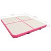vidaXL Aufblasbare Gymnastikmatte mit Pumpe 200x200x15 cm PVC Rosa