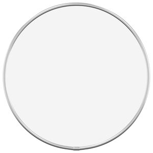 vidaXL Wandspiegel Silbern &Oslash; 30 cm Rund