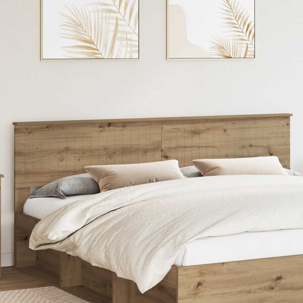 vidaXL Kopfteil Artisan-Eiche 200 cm Holzwerkstoff
