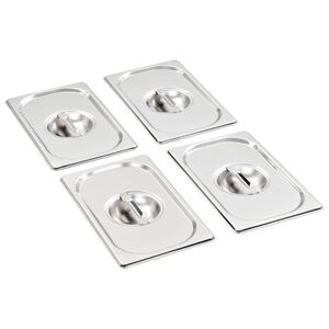 Deckel f&uuml;r GN 1/4 Beh&auml;lter 4 Stk. Edelstahl